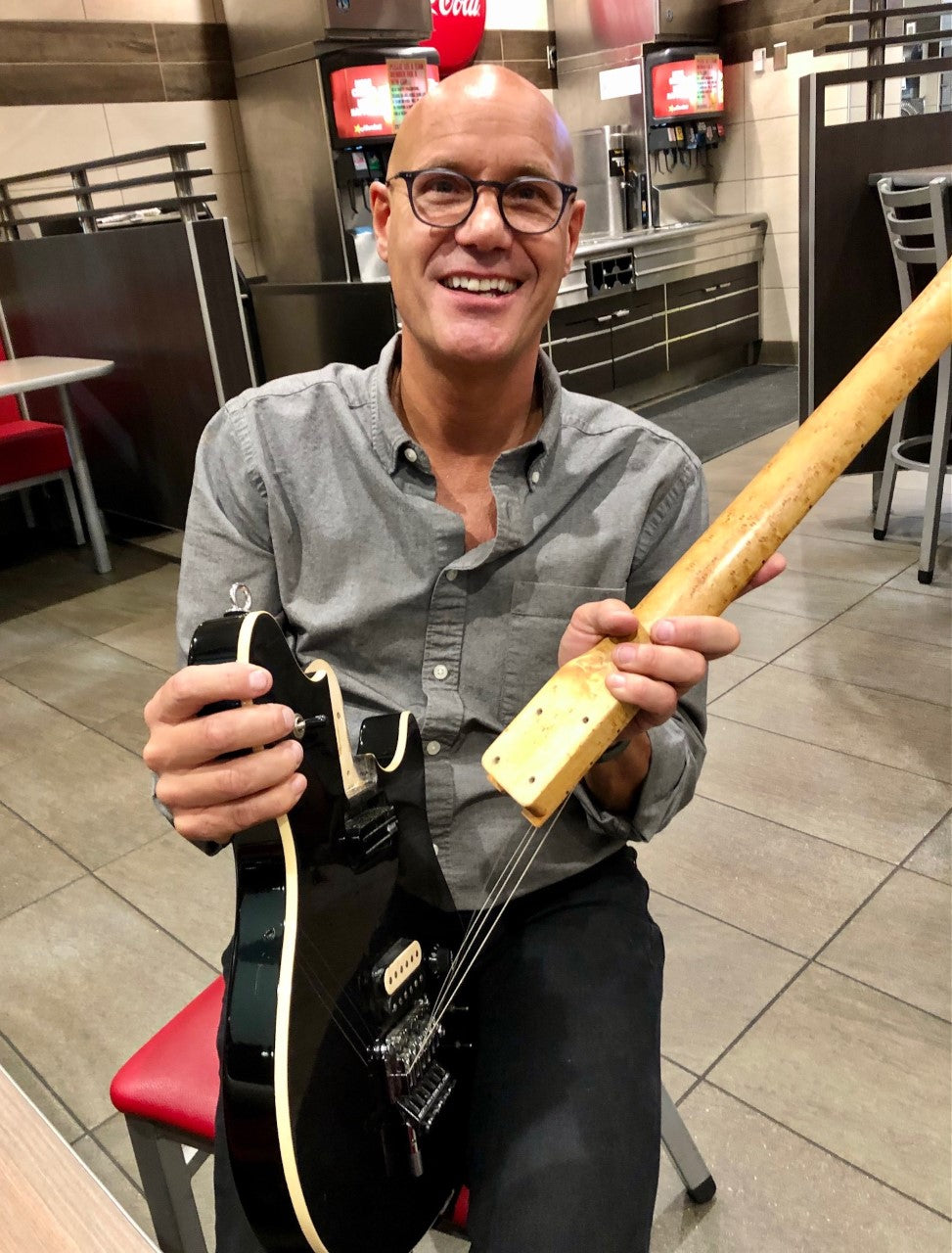 Peavey Flat Top Prototype Wolfgang Eddie Van Halen Owned EVH Guitar w Magazine