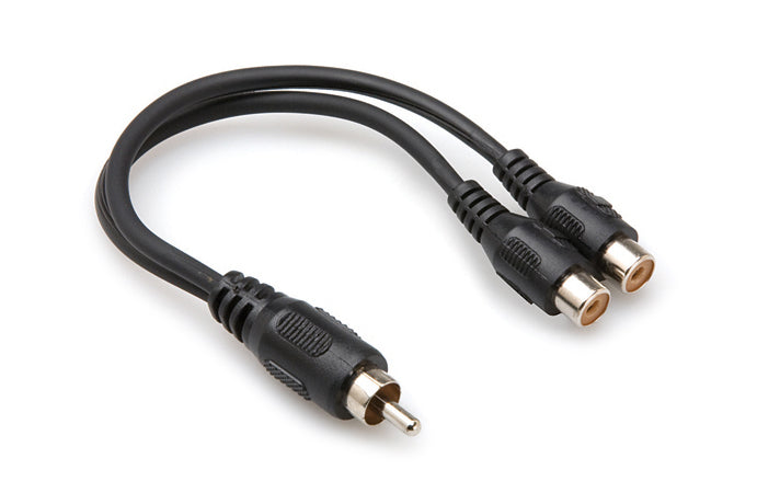 Hosa Technology YRA-104 Y Cable - RCA to Dual RCAF
